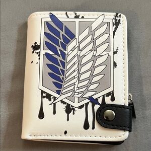 Attack on Titan brand new anime snap wallet
